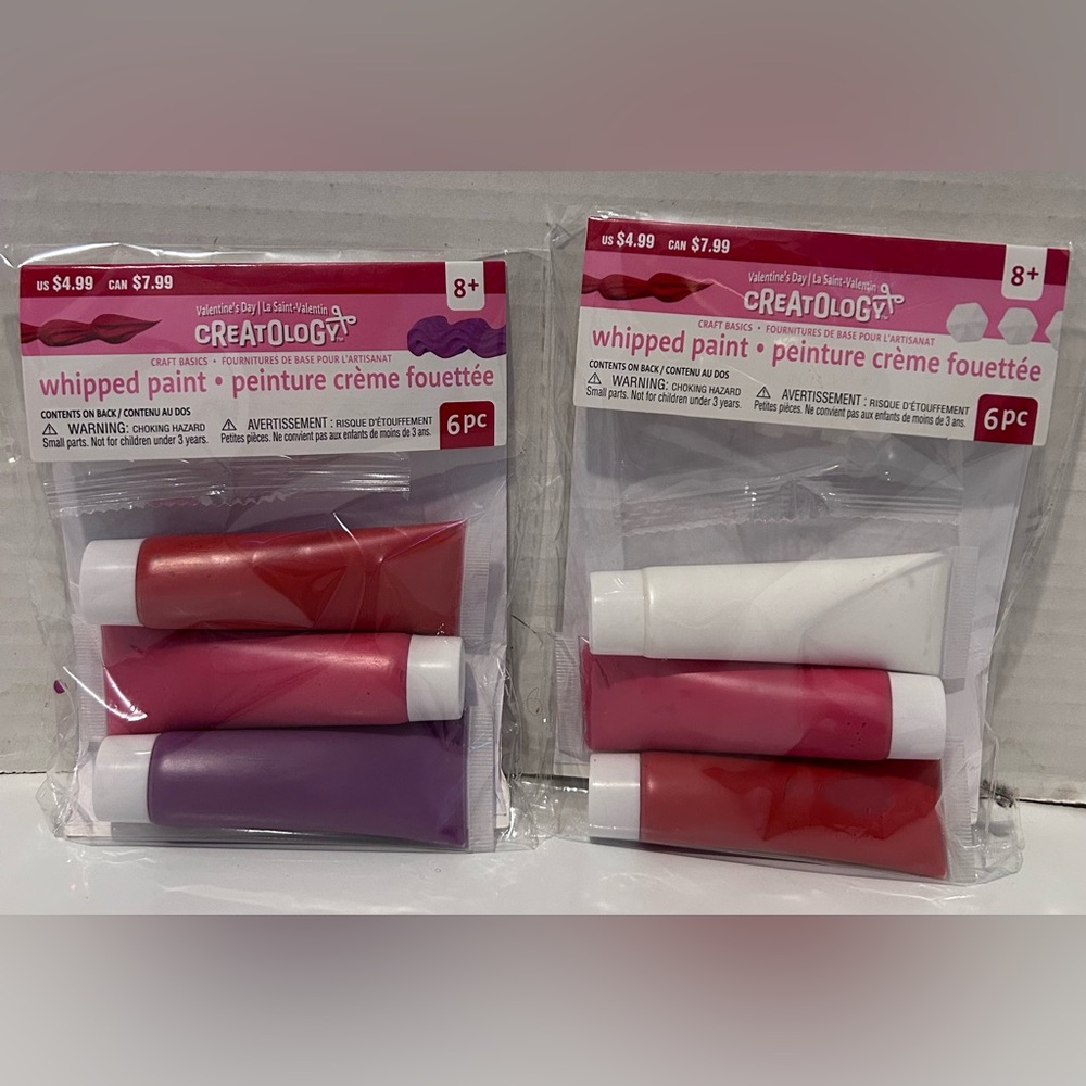 Set of 2 Creatology Whipped Paint Set (total of 6 paint tubes 120 ml)